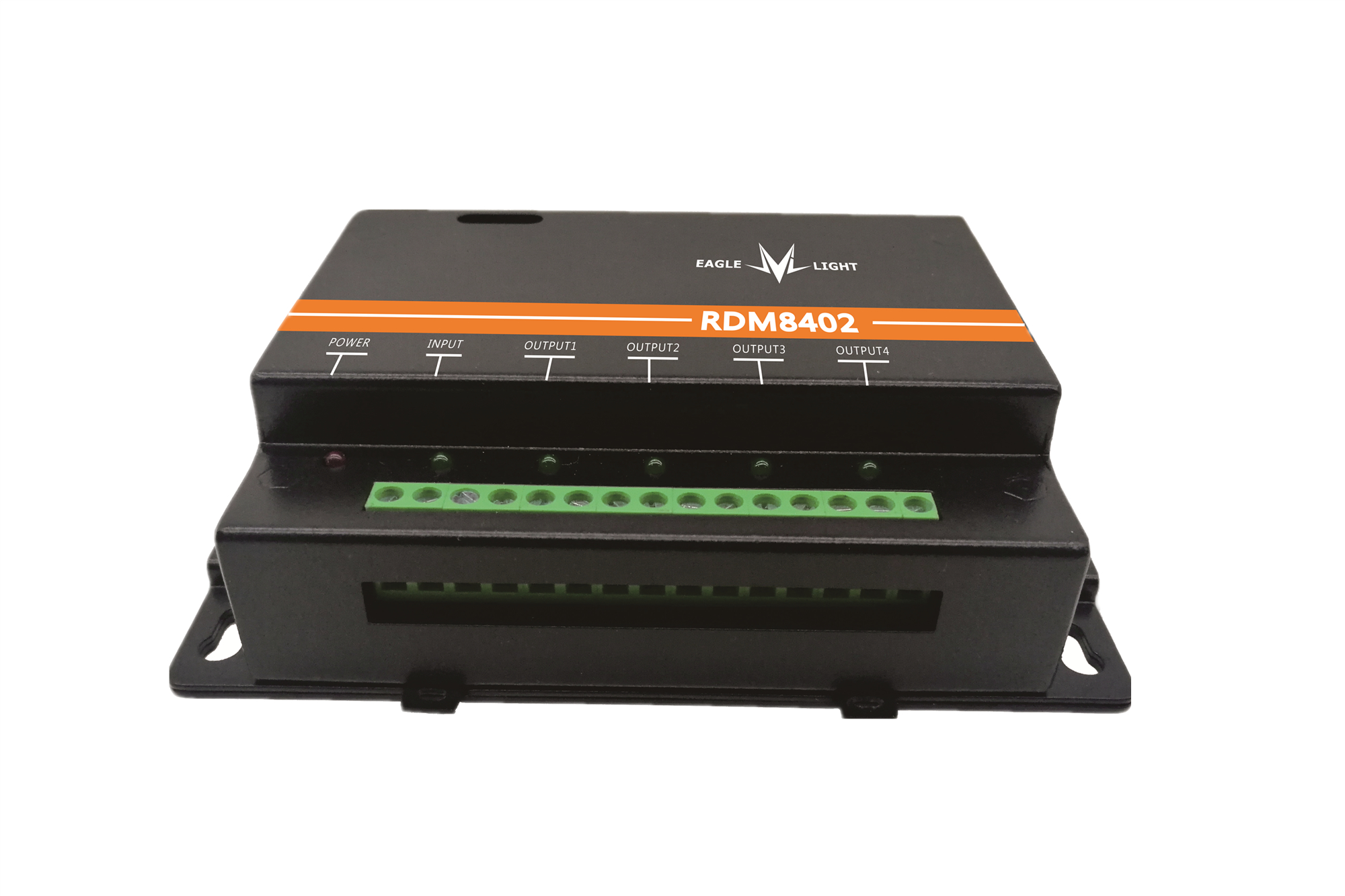 RDM8402  導軌式4路RDM信號放大器